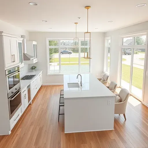 Completed home remodeling in Hyattsville, MD showcasing modern design and stylish interior details.