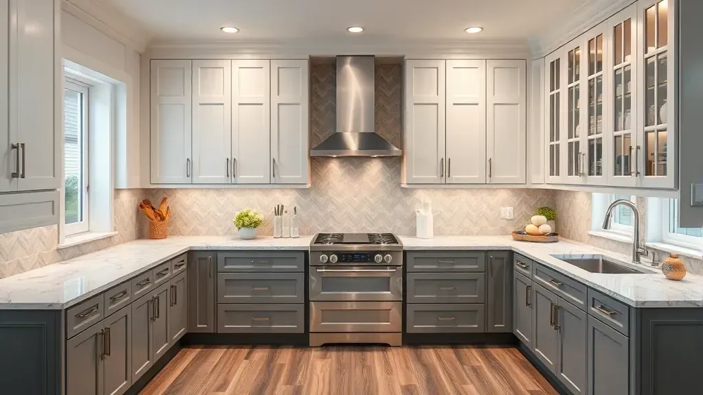 Custom Cabinets projects in Hyattsville, MD showcasing modern designs and elegant finishes