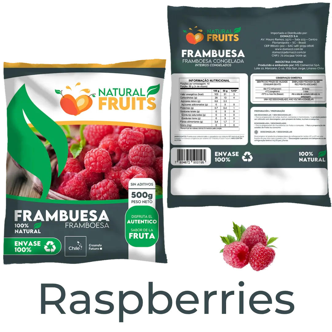 Frozen IQF Rasperries