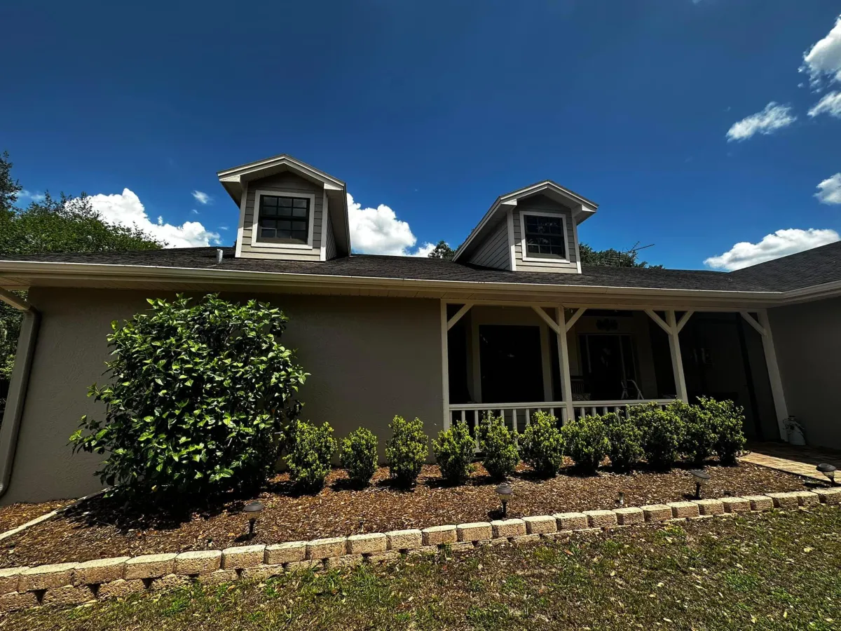 Group fitness class stretching