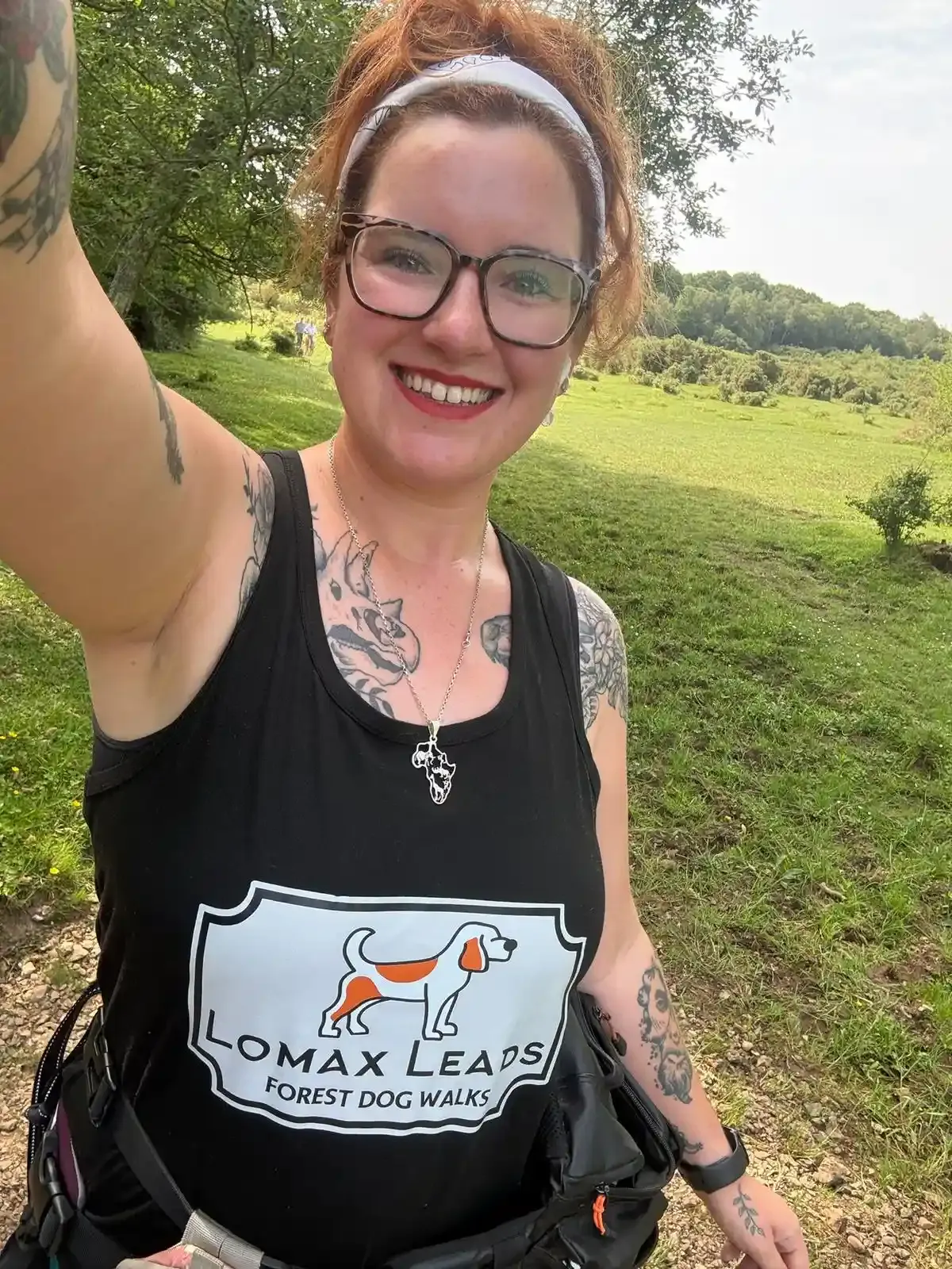Amber and dogs