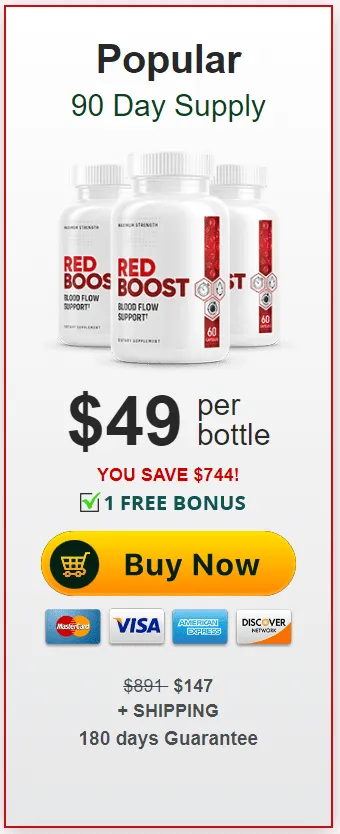 Redboost discount