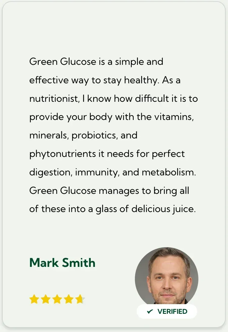 real customer review on green glucose