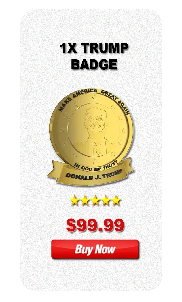 trump badge official