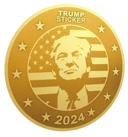 trump sticker official website