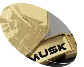 elon musk golden badge