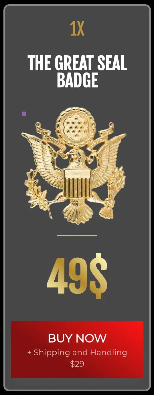 buy the great seal badge