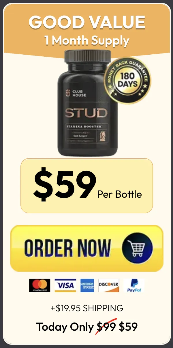 order clubhouse stud