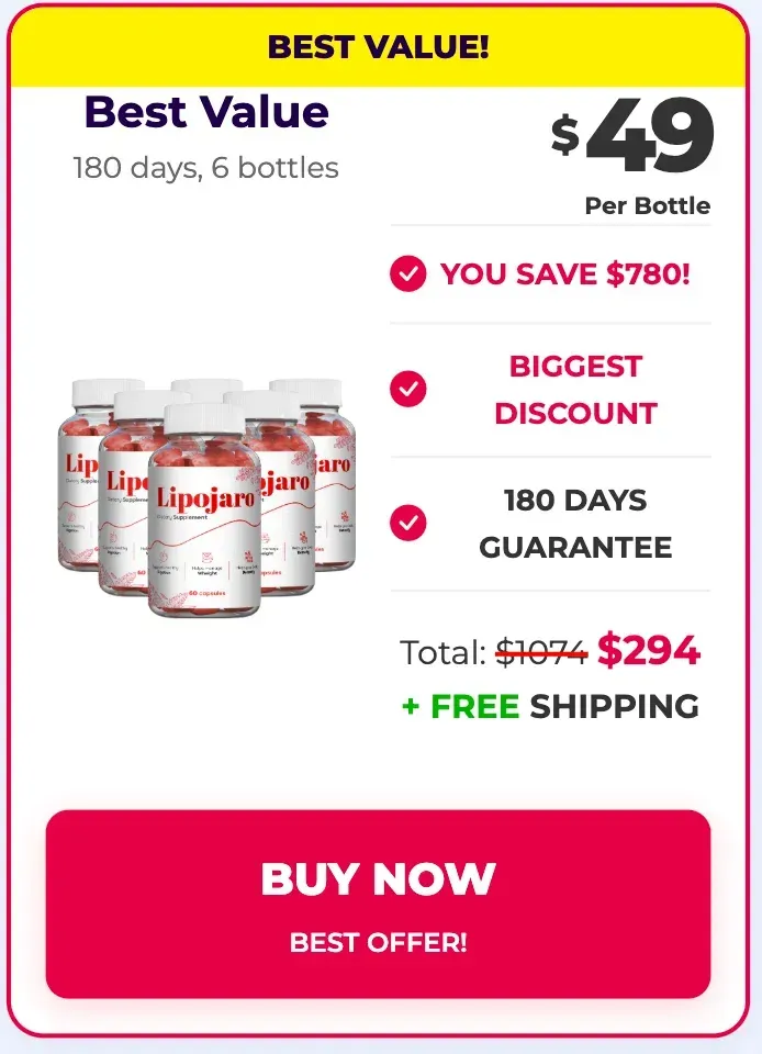 lipojaro supplement buy