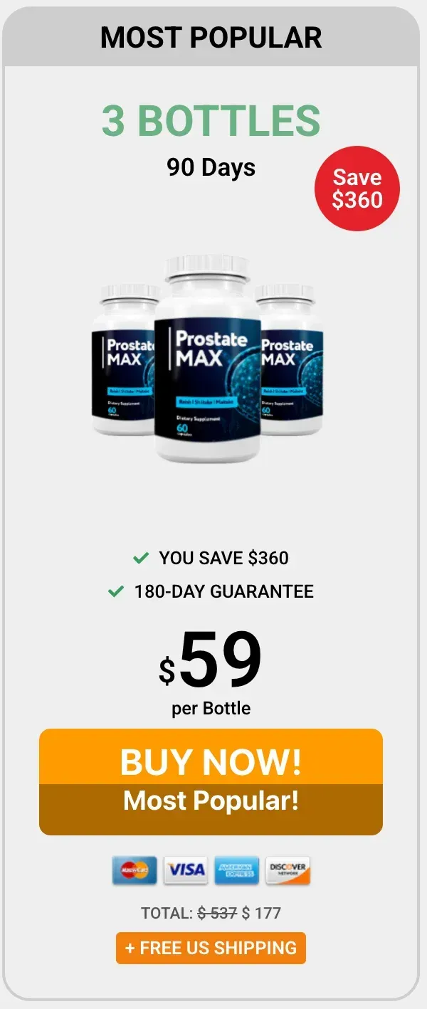 prostate max official website