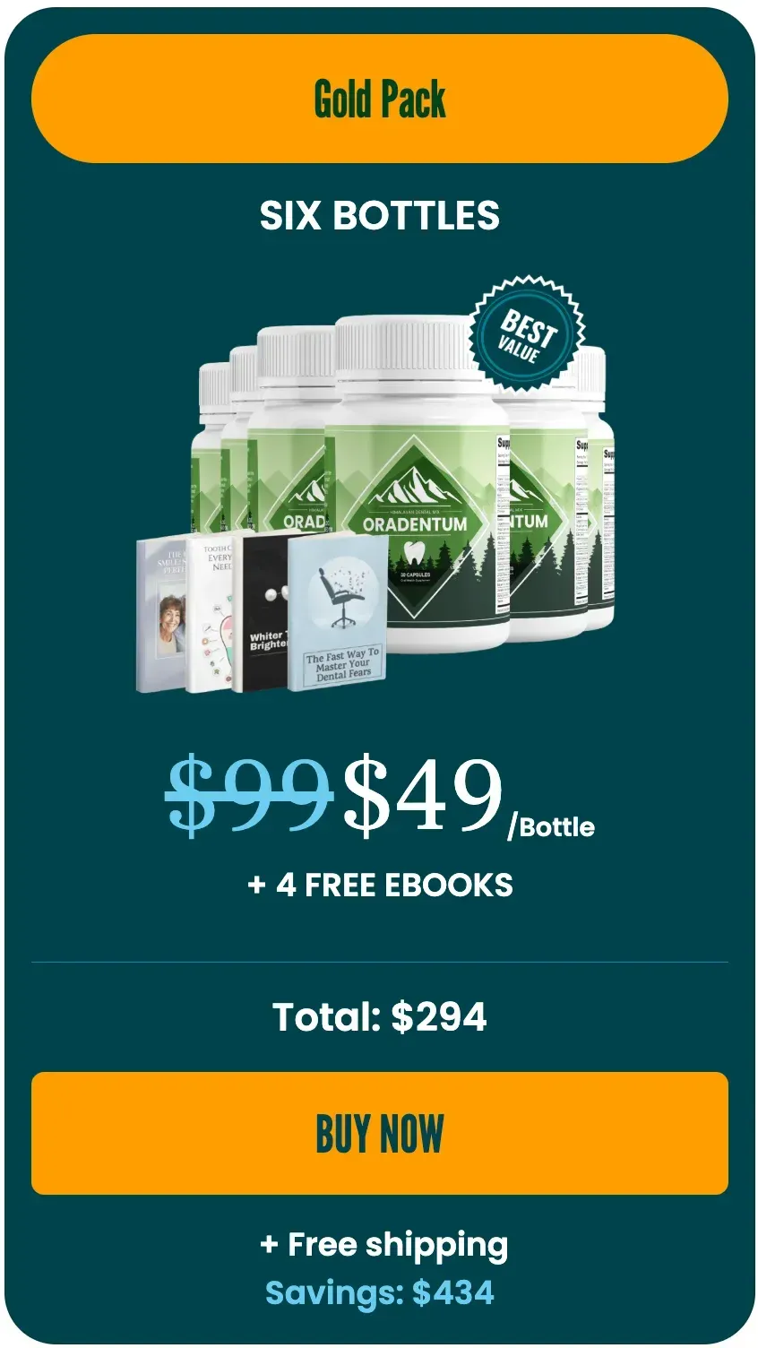 order Oradentum supplement