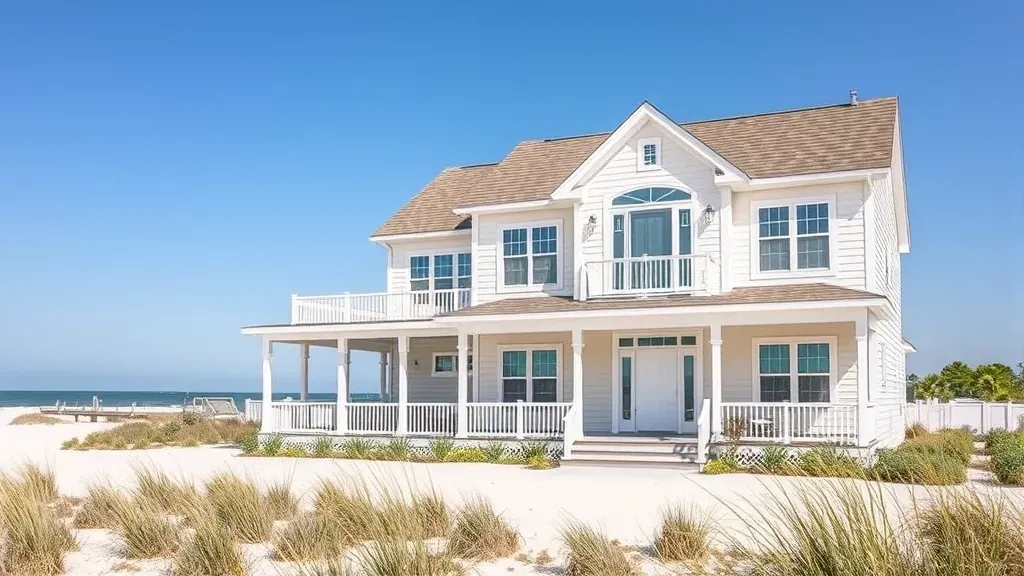 Home Remodeling in Indian Beach, NC featuring modern kitchen and spacious living area.