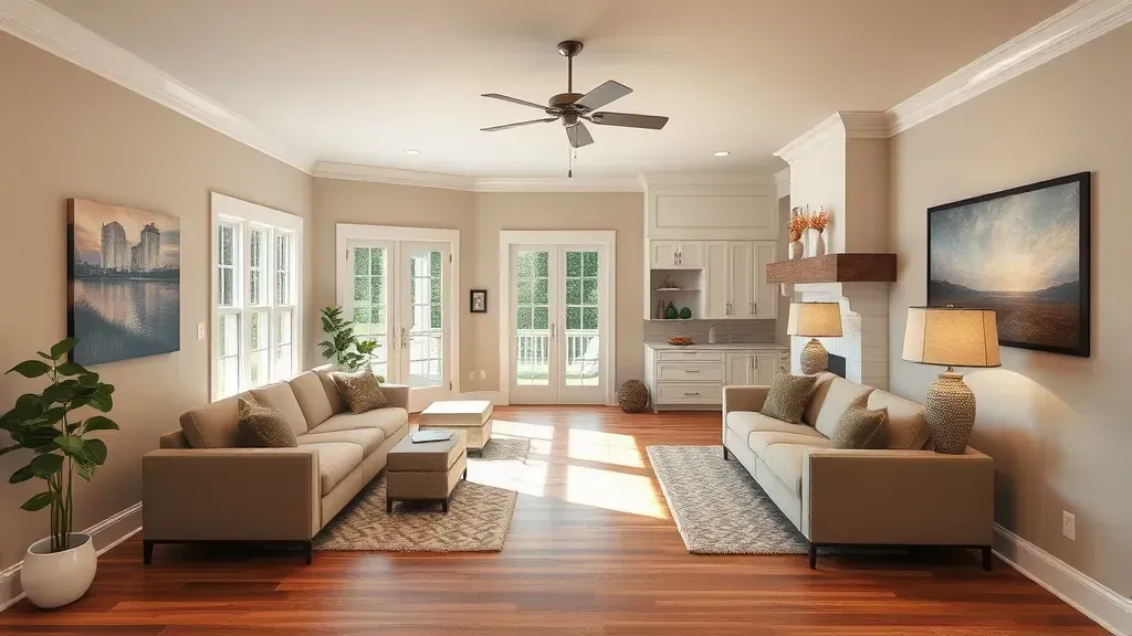 Home Remodeling in Jacksonville, NC showcasing modern kitchen design and renovations.