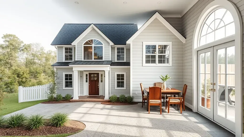 Home Remodeling in Hampstead, NC with modern design and stylish finishes showcased in a beautiful interior.