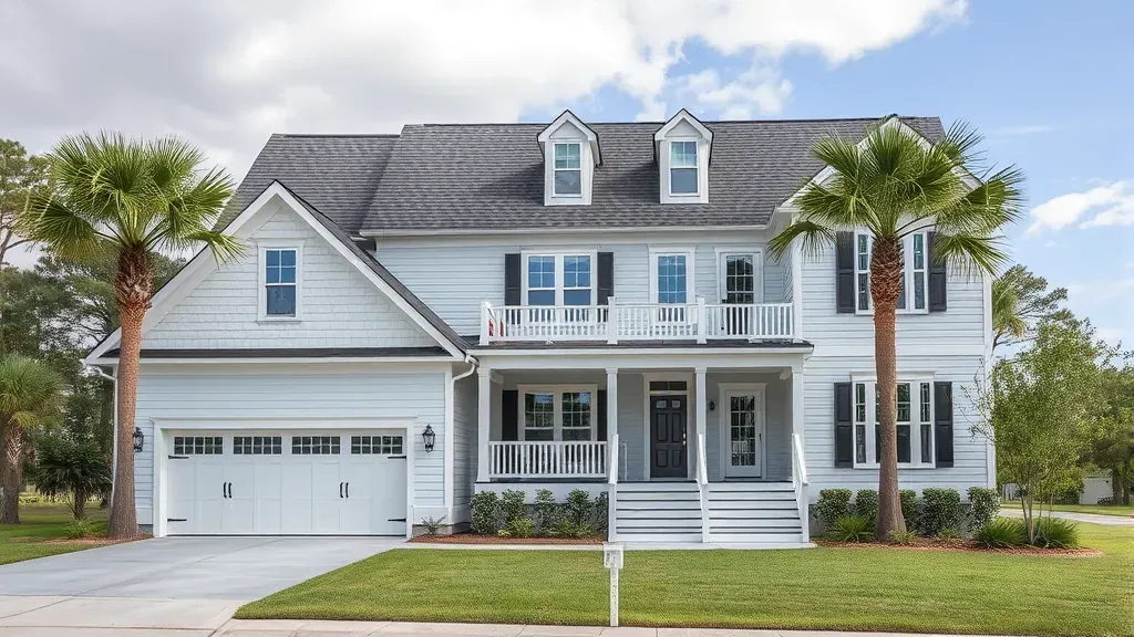 Home Remodeling in Beaufort, NC showcasing a modern kitchen with sleek design and bright colors.
