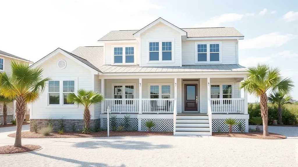 Home Remodeling in Topsail Beach, NC showcasing modern design and beautiful coastal views.