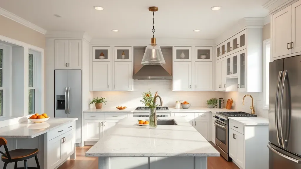Kitchen Remodeling projects in Jacksonville, NC featuring modern designs and stylish finishes.