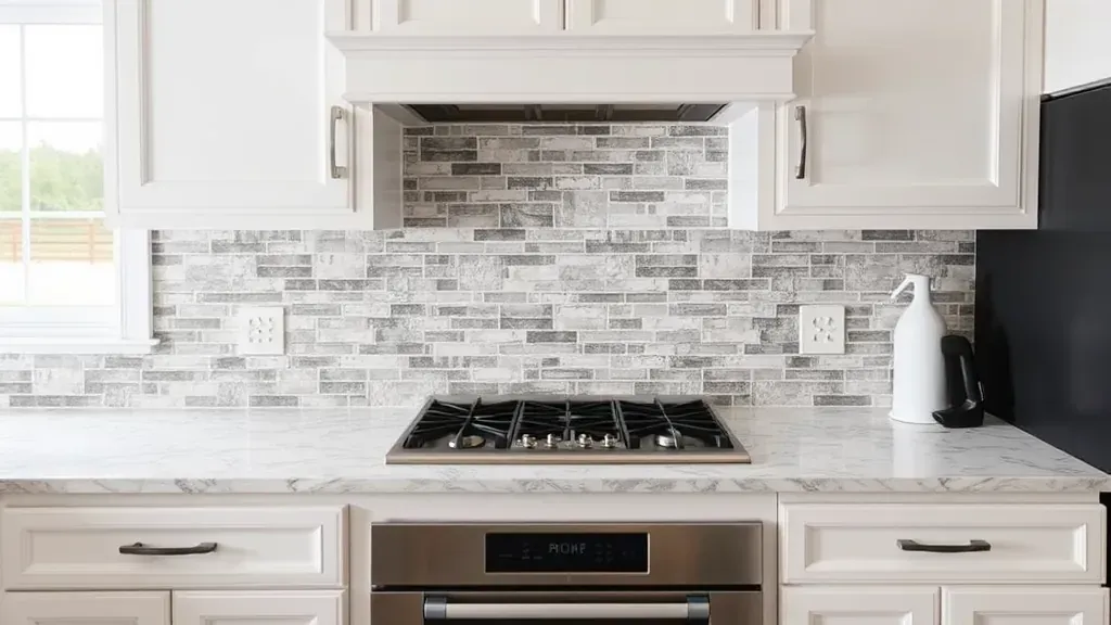Tile Backsplash Installation projects in Jacksonville, NC featuring modern designs and vibrant colors