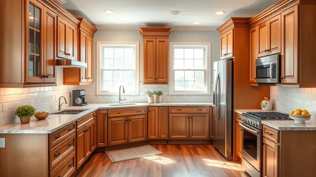 Kitchen Cabinets projects in Jacksonville, NC showcasing modern designs and efficient storage solutions