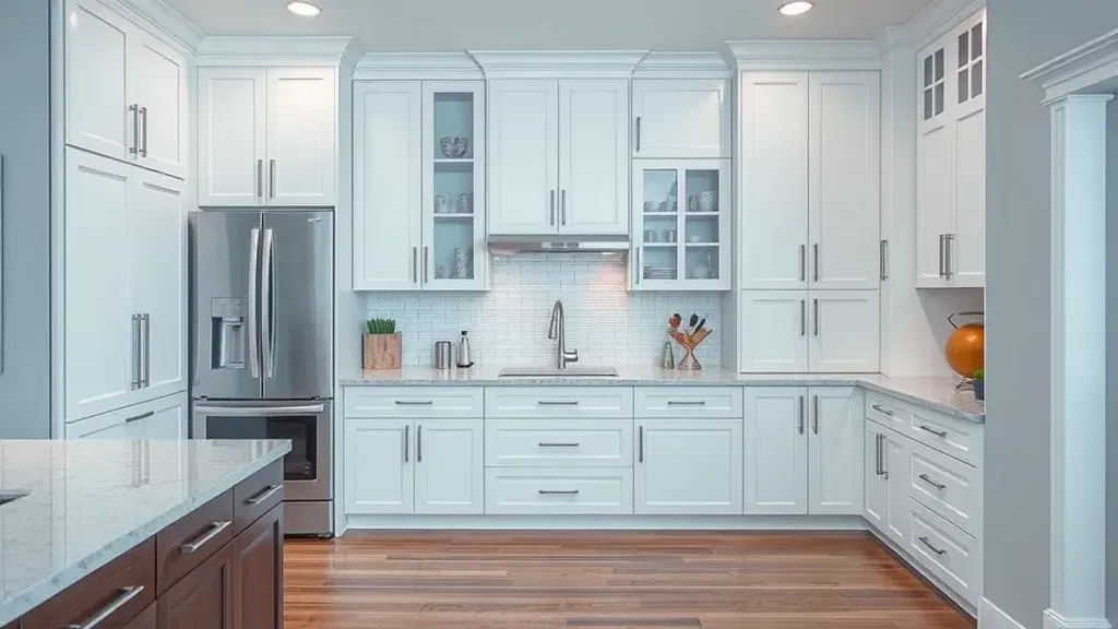 Kitchen pantry installation projects in Jacksonville, NC showcasing modern designs and organization solutions