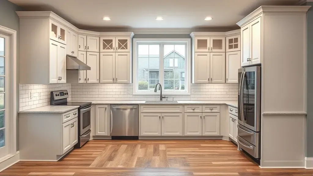 Cabinet Replacement projects in Jacksonville, NC showcasing modern designs and craftsmanship.