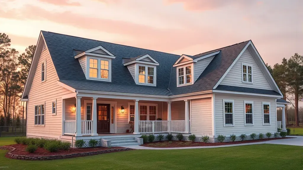 Home Remodeling in New Bern, NC with modern kitchen and stylish living area renovations.