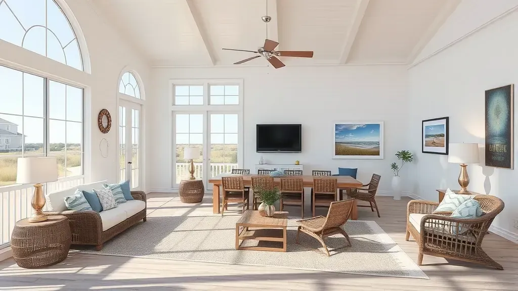 Home Remodeling in Ocean Isle Beach, NC showcasing modern design and coastal decor.