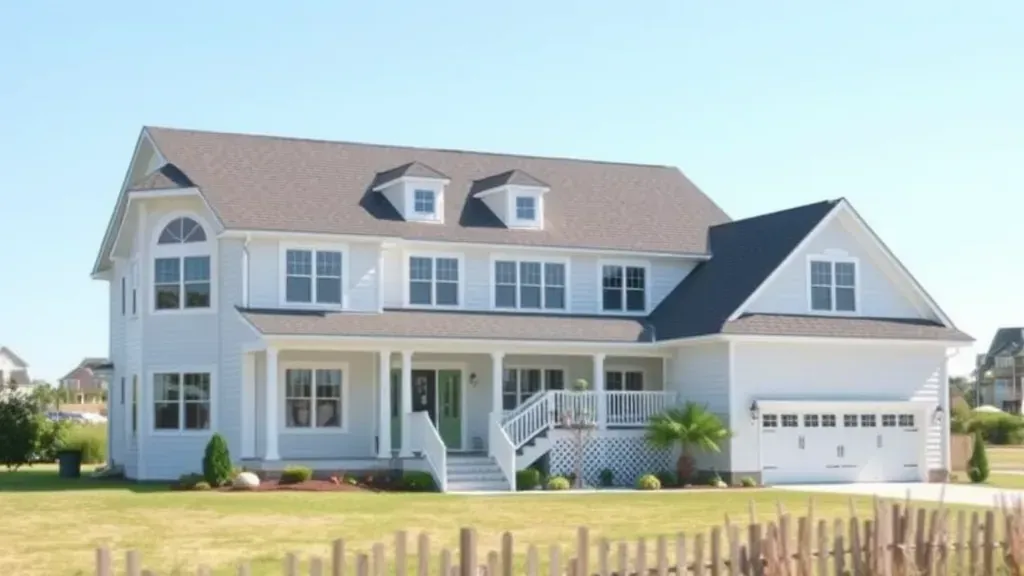 Home Remodeling in Emerald Isle, NC showcasing modern design and coastal style elements.