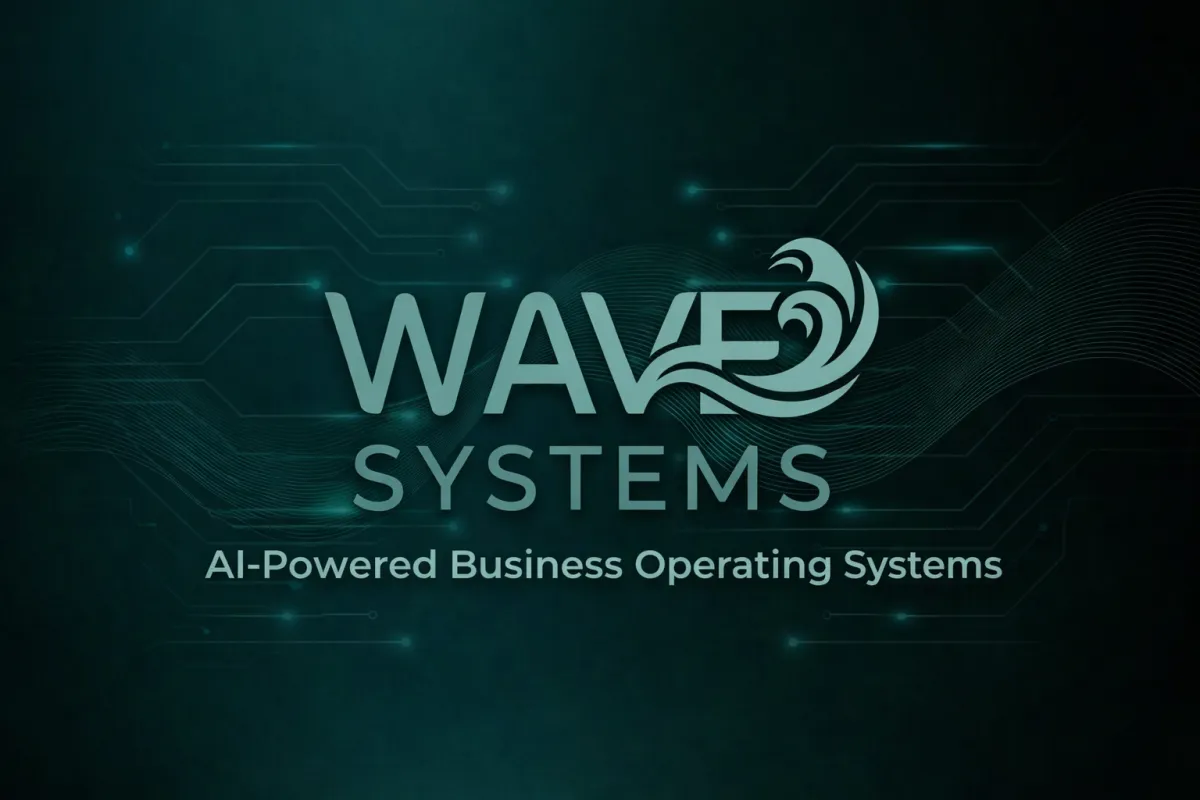 Abstract illustration representing AI-powered automation systems