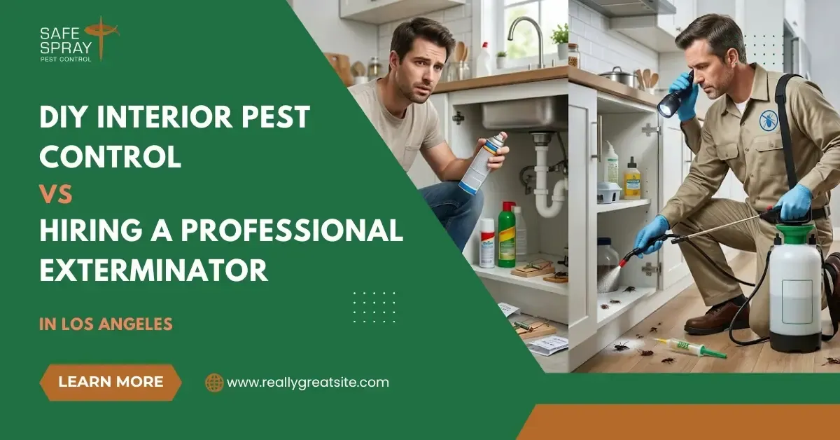 DIY Interior Pest Control vs Hiring a Professional Exterminator: Which One Actually Works?