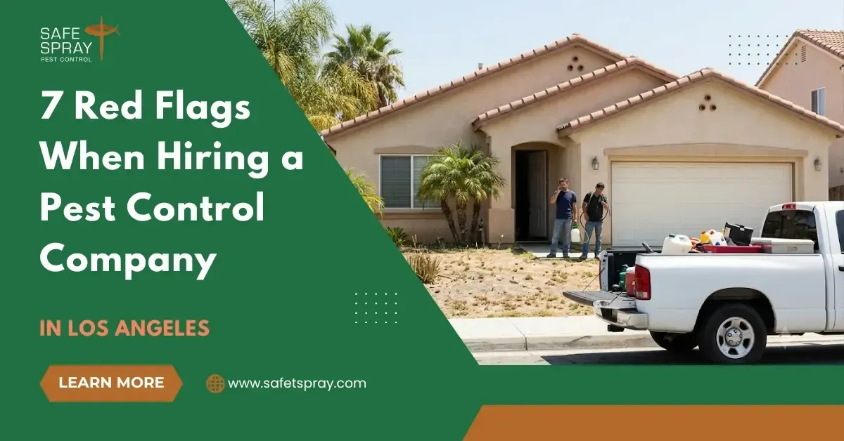 7 Red Flags When Hiring a Pest Control Company in San Bernardino County