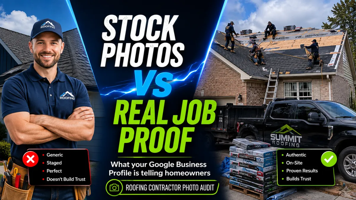 Your Google Business Profile Photos May Be Costing You Roofing Jobs