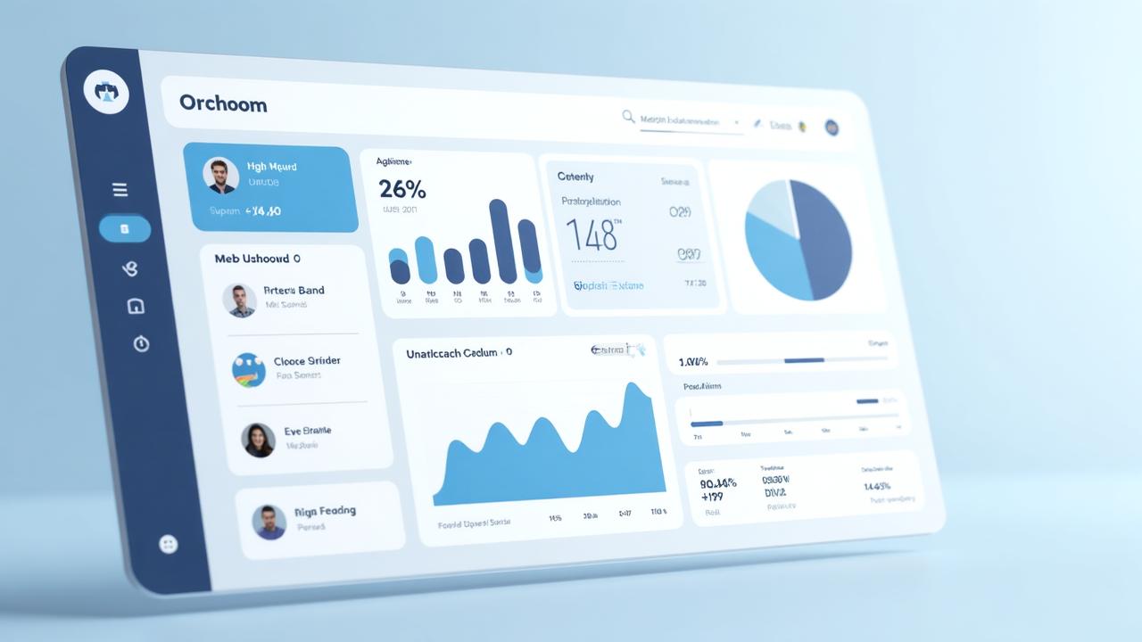 LeadGrow dashboard mockup