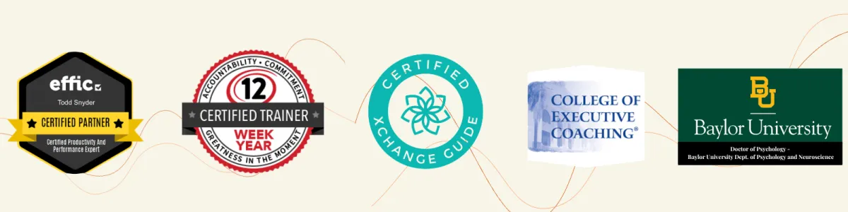 Logos of Todd's Credentials