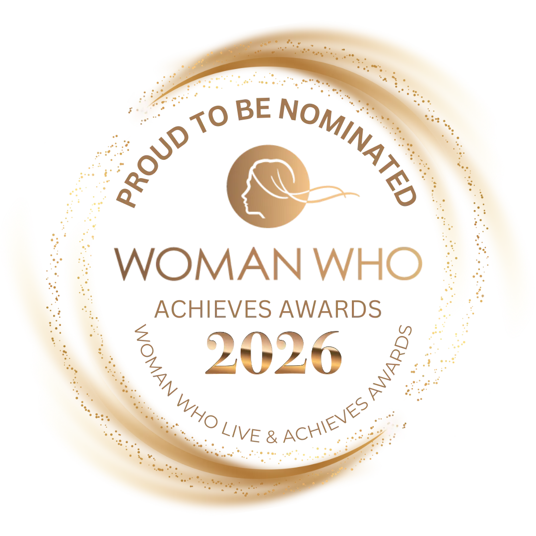 Proudly nominated for Sandra Garlick MBE's Woman Who Achieves Awards 2026