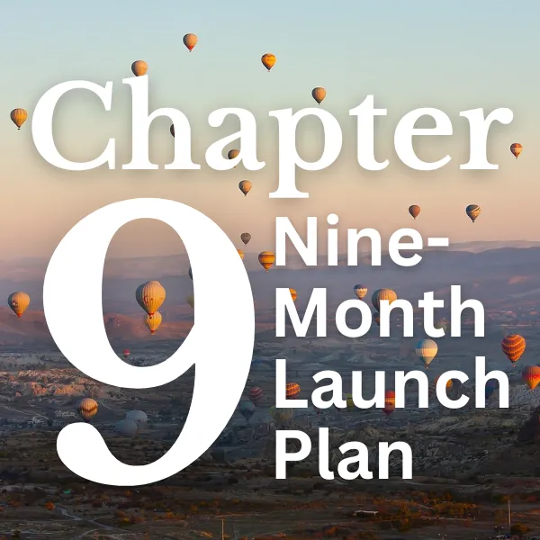 Chapter 9 the book launch plan from Jo Wildsmith Publishing