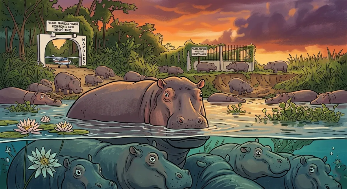 Los hipopótamos de Escobar: la bomba ecológica que no quisimos desactivar