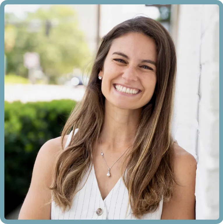 Gabrielle Ferrara, certified Nurture Neuroscience infant sleep consultant based in Florida, serving families worldwide