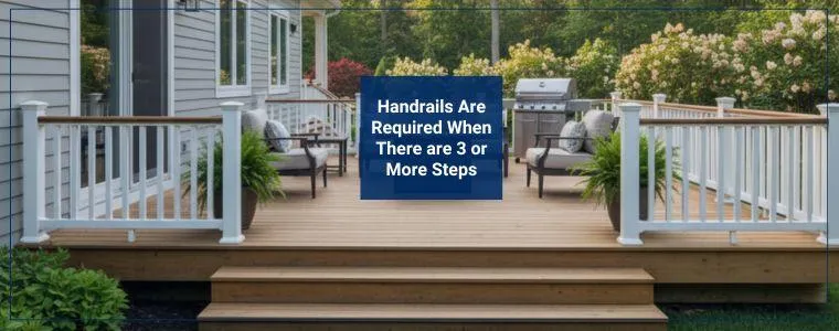 VA Appraisal - Steps Require Handrail