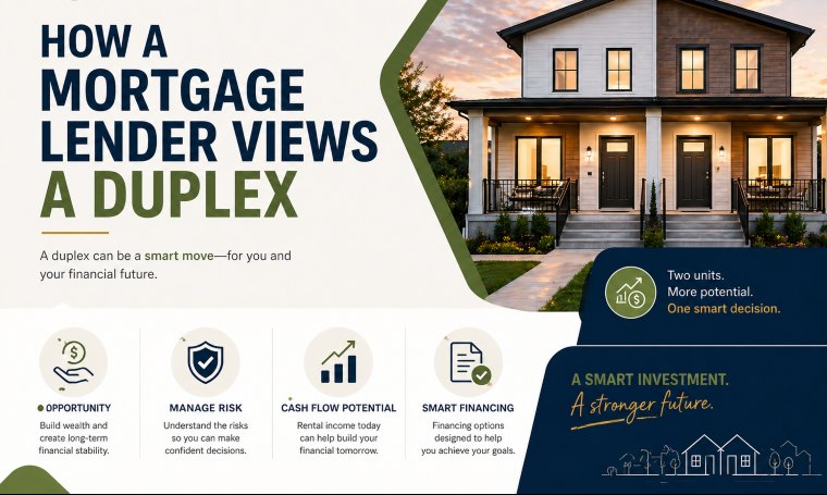 How a Mortgage Lender Views a Duplex