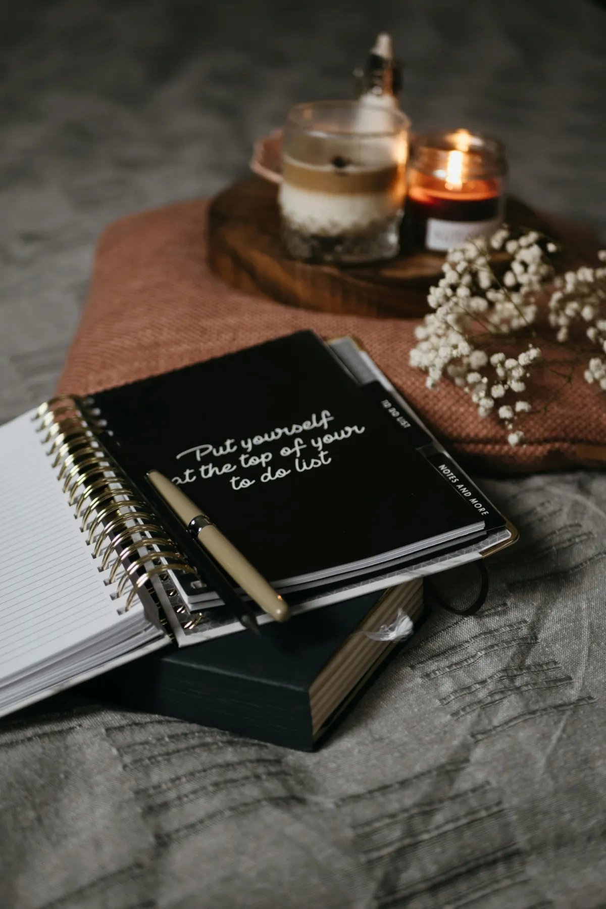Put yourself at the top of your to do list journal