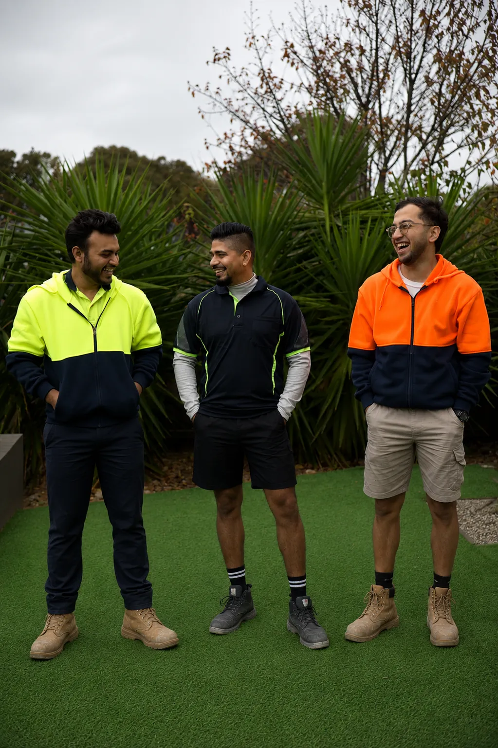 Eric and the Solo Trade Painting team on site in Geelong