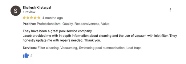 pool maintenance