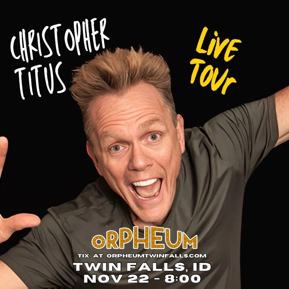 Christopher Titus Event Poster