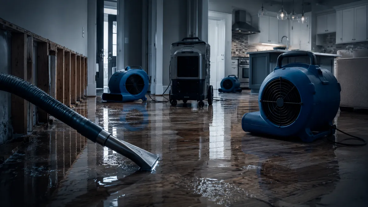 Mold remediation and containment in a Greater Houston property