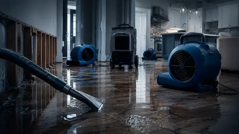 Water damage restoration across greater houston