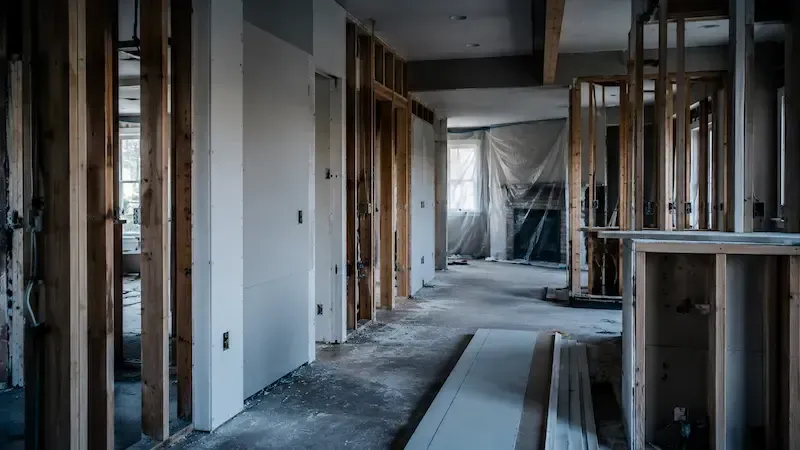 Building restoration and structural rebuild in a Greater Houston property