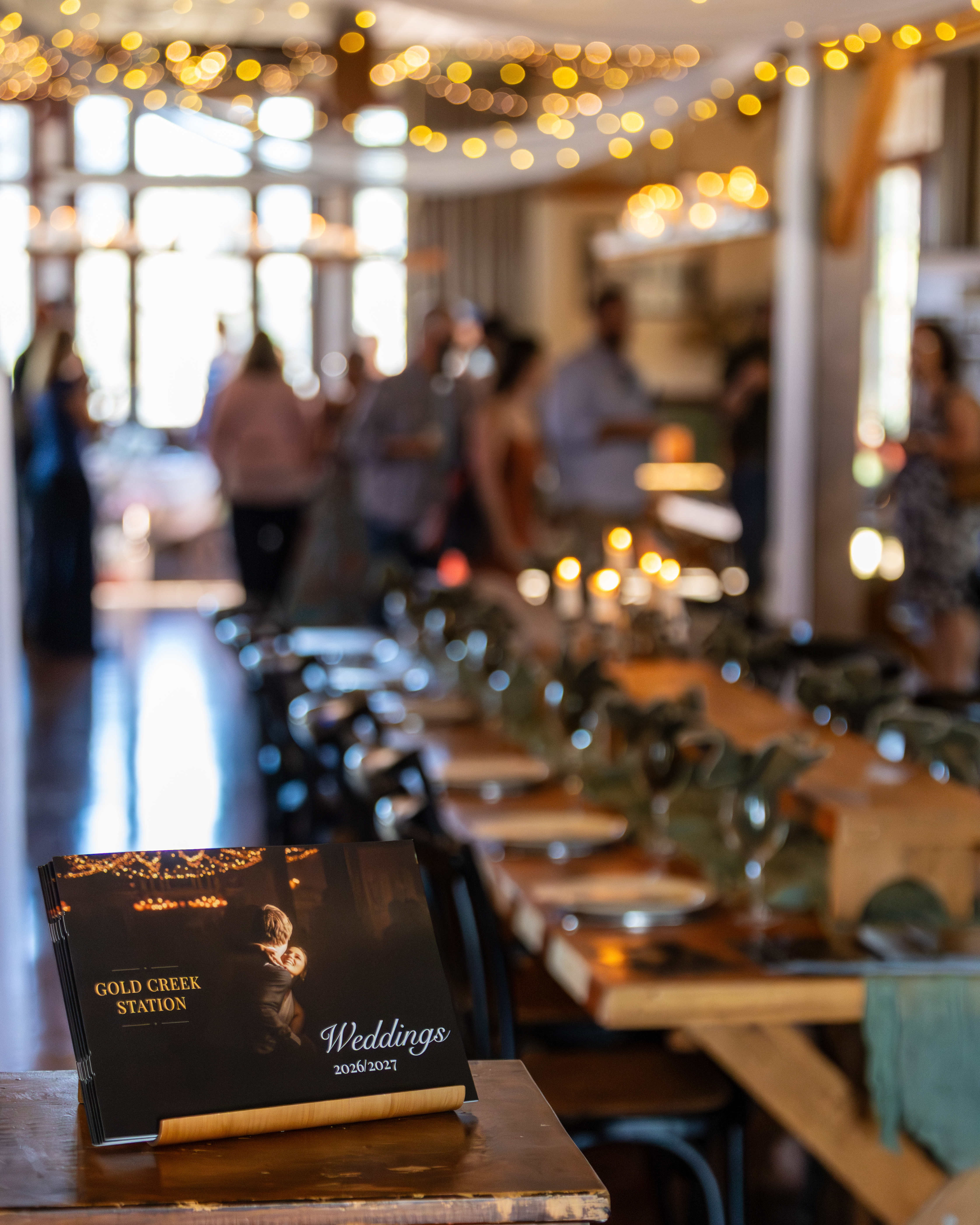 Intimate evening at a rural Australian event venue