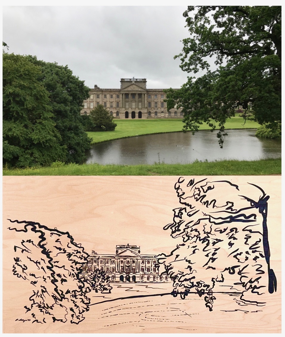 Lyme Park Artistic Composition