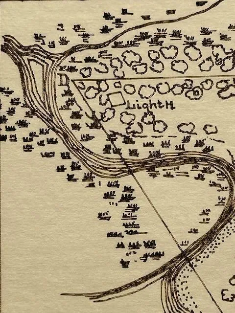 Price Creek Map detail